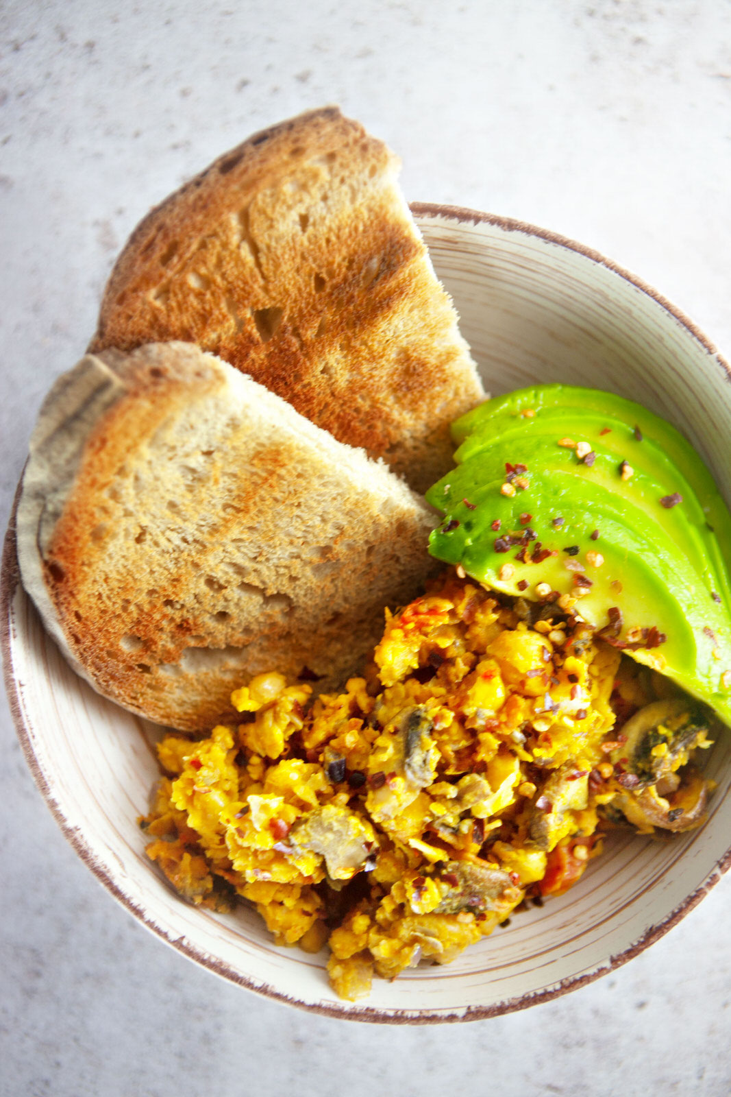 Scrambled-Chickpeas