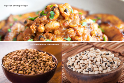 Nigerian honey beans vs black eyed peas